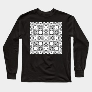 Pattern of lines and swirls Long Sleeve T-Shirt